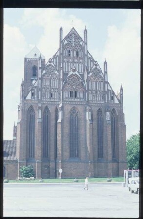 Prenzlau, Marienkirche : Ostseite