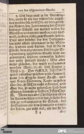 Der Einwuerfe erste Classe