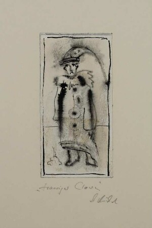 trauriger Clown