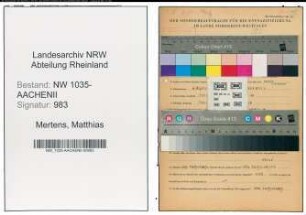 Entnazifizierung Matthias Mertens , geb. 01.09.1910 (Maschinist)