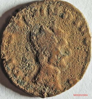 Römische Münze, Nominal Antoninian, Prägeherr Claudius II. Gothicus, Prägeort Rom, Original