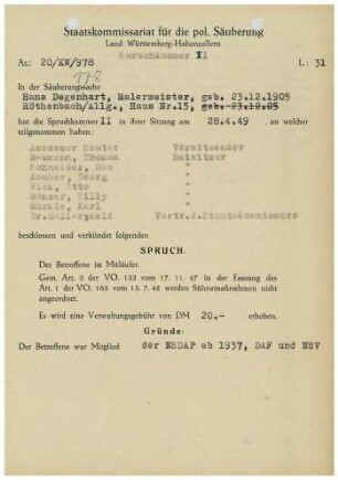 Degenhart, Hans