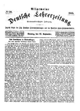 Das Deutschtum in Siebenbürgen