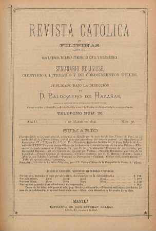 Ano II. 2 de Marzo de 1890, Núm. 56