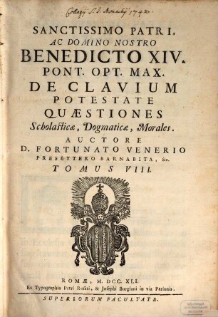 Rectae fidei Cardines, 8