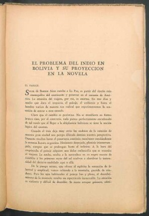 El paisaje