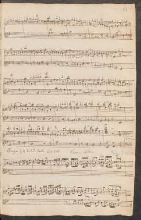 Fugen; cemb; G-Dur; BWV 950