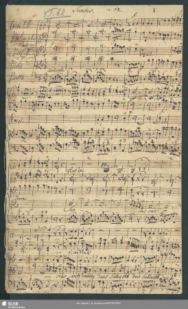 Sanctus - Mus.2-D-506 - Mus.2-D-506a : T, Coro, orch, bc