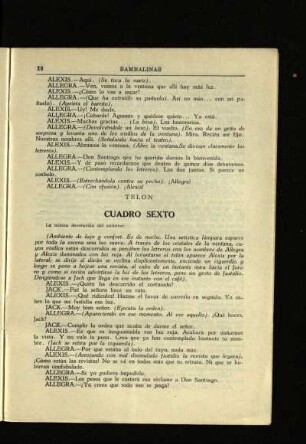 Cuadro sexto
