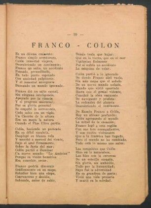 Franco - Colón