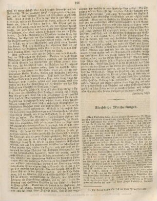 211-212 Kirchliche Mittheilungen