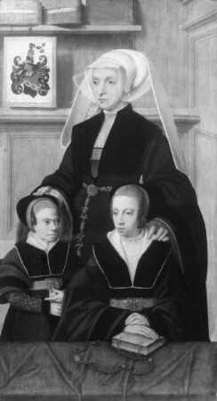 Bildnis Katharina von Gail mit ihren beiden Töchtern