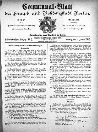 1886,5: No. 5, 31. Januar 1886