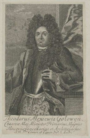 Bildnis des Theodorus Alexiewiz Golowyn