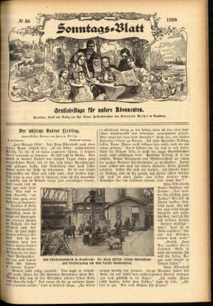 Ausgabe vom Sonntag, den 13. November 1910.