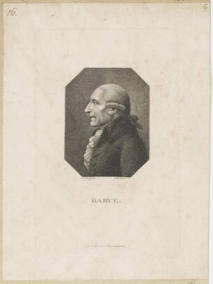 Bildnis des Christian Garve