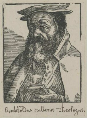 Bildnis des Berchthold Hallerus (?)