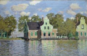 Häuser am Ufer der Zaan