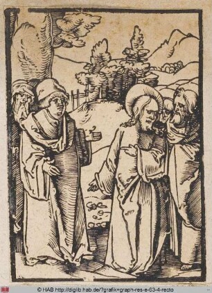 Christus warnt seine Jünger vor den falschen Propheten.