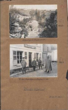 Truppenlager bei Bruyeres
