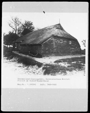 Kolonistenhaus Hinrich Frerich