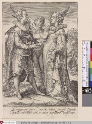 [Heirat, der weltlichen Liebe wegen; Marriage for Worldly Love]