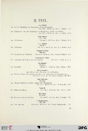 II. Teil (Nr. 112-134)