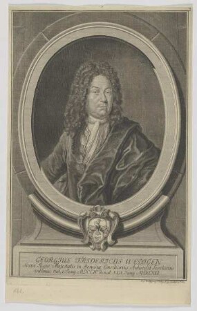 Bildnis des Georgius Fridericus Wedigen