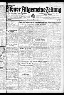 Essener allgemeine Zeitung. 1918-1943