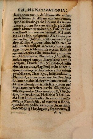 Oratio De Artibvs, Fvtvro Ivrisconsvlto & necessarijs & frugiferis, comparandis : Item Consilivm De Compendiaria discendi Iura Ciuilia, Ratione