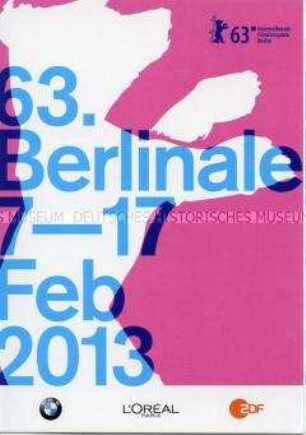 Werbung der 63. Internationalen Filmfestspiele in Berlin