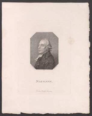 Porträt Johann Gottlieb Naumann (1741-1801)