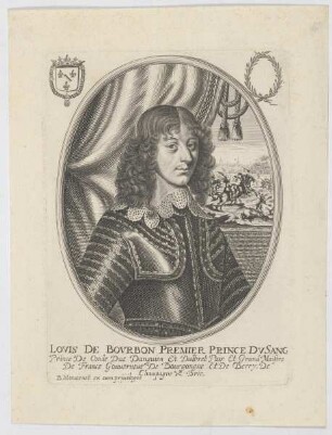 Bildnis des Lovis de Bovrbon de Conde