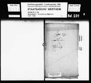 Löwenstein contra Schaumburg