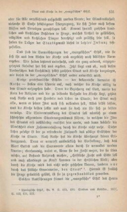 131-148 Staat und Kirche in der "evangelischen" Ethik