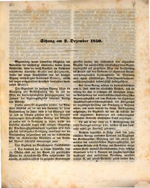 Besonderes Protokoll des Landrathes von Unterfranken und Aschaffenburg. 1849/51