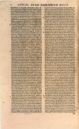 Consilia feudalia : Ex Variorum Doctorum Scriptis Diligentissime Collecta ; Quibus hac postrema editione ad decem Consilia Feudalia D. Hieronymi Gabrielli, accesserunt tredecim consilia super feudo Mantae, a clariß. ac eruditiß. doctoribus data