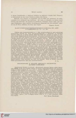 Ślady rusztowań średniowiecznych Kościoła Św. Anny w Warszawie (ryc. 75 - str. 163)