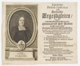 Bildnis des Johann Joachim Möller