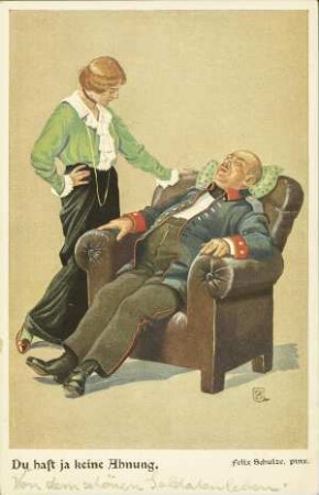 Du hast ja keine Ahnung.
