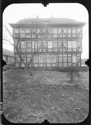 Gerstungen, Mühlgasse 17. Witzlebener Hof. Seitenfront