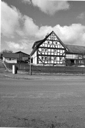 Fachwerkhaus; Lautertal, Mühlstraße 6