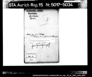 Die Dispensierung des Schustergesellen Johann David Ehrlich in Emden von der Wanderpflicht