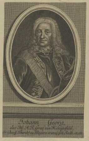 Bildnis von Johann Georg Graf von Königsfeld