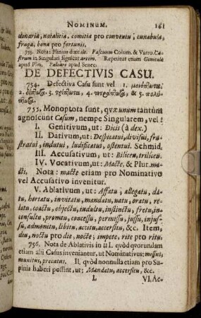 De Defectivis Casu.