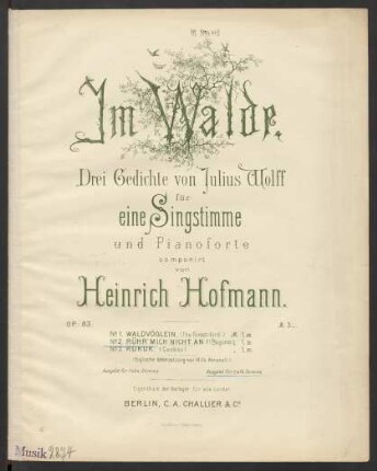 No. 2: Rühr' mich nicht an!