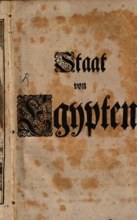 Staat von Egypten