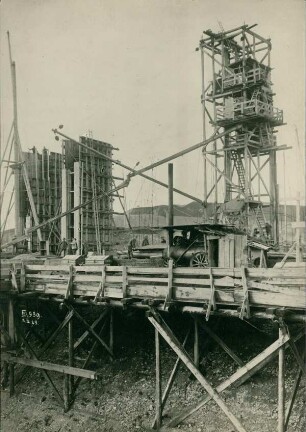 Kraftwerk - mittlere Isar, Töging, 1922