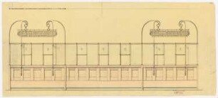 Warenhaus Wertheim, Leipziger Straße, Berlin: Ansicht Sammelkasse 1:10