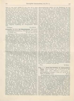 406-407 [Rezension] Jung, C. G., Versuch einer Darstellung der psychoanalytischen Theorie